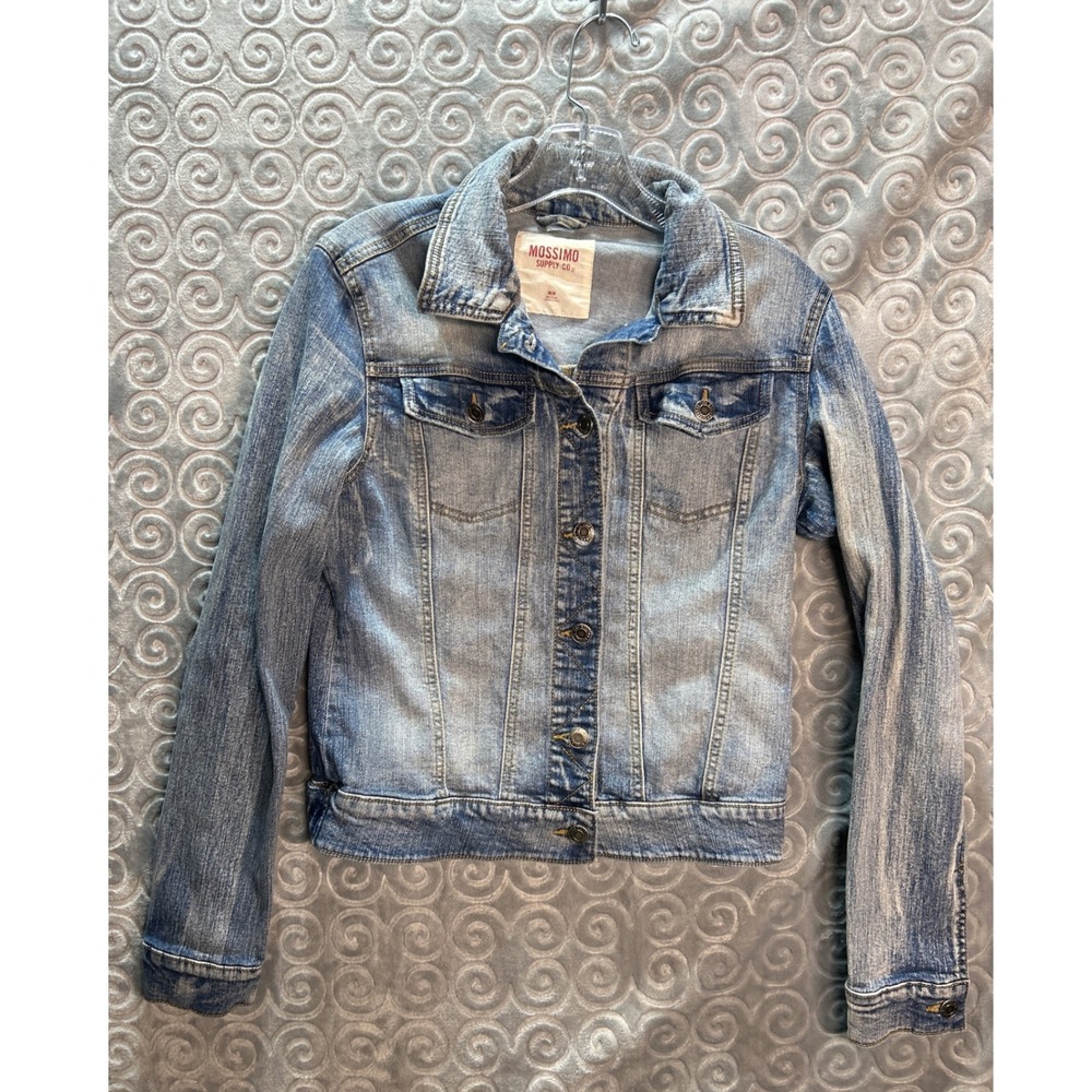 Mossimo‎ Supply Co. Denim Jacket Medium Wash Women's Jean Jacket